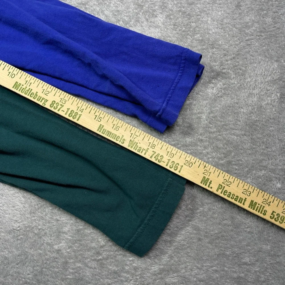 GAP Kids Rugby Shirt Long Sleeve Combo‎ Blue Green Colorblock XL XXL School